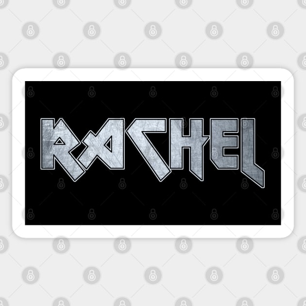 Heavy metal Rachel Sticker by KubikoBakhar